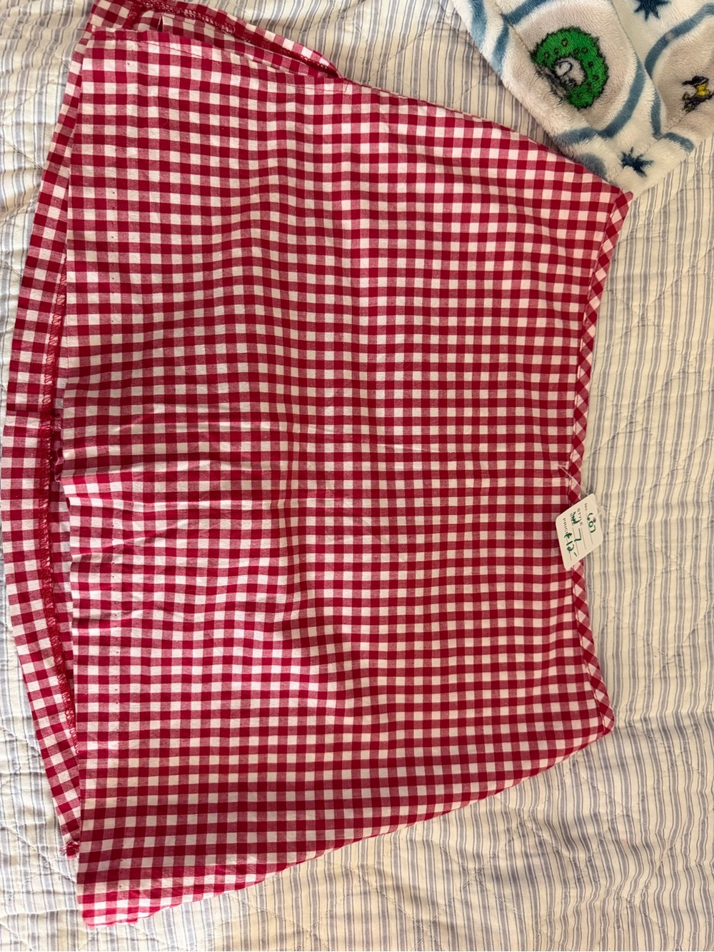 A. Byer Red Gingham Women's Skort - Classic Summer Style size 7